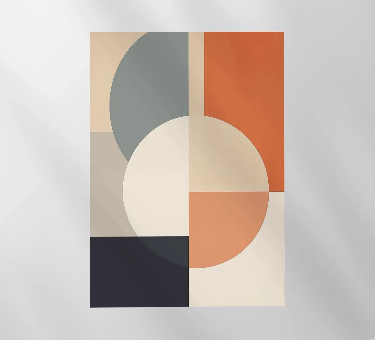 cerchi rettangoli forme geometriche forme sovrapposte pellicola backlit da Kip Joseph Davis