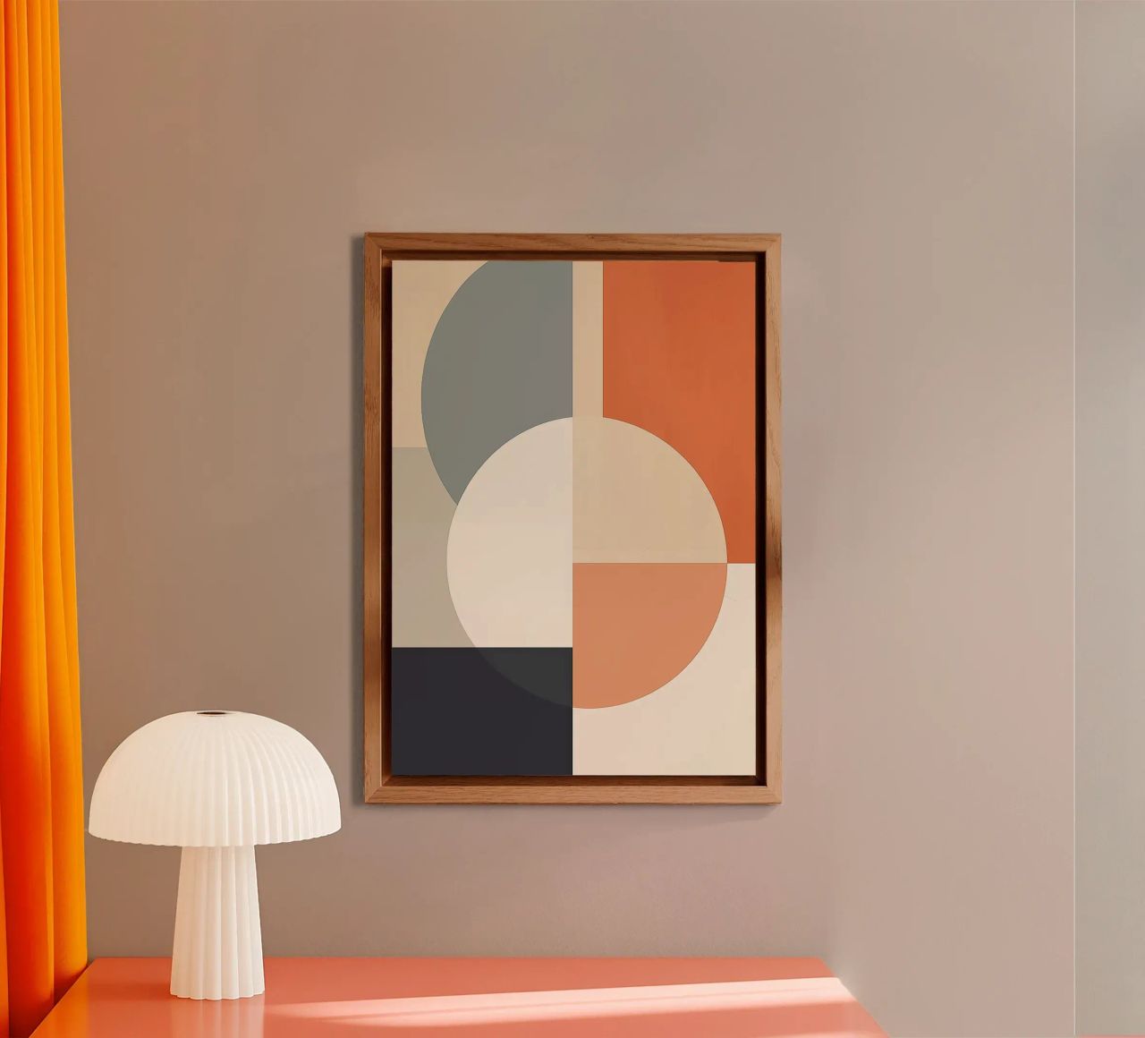 cerchi rettangoli forme geometriche forme sovrapposte alluminio dibond da Kip Joseph Davis