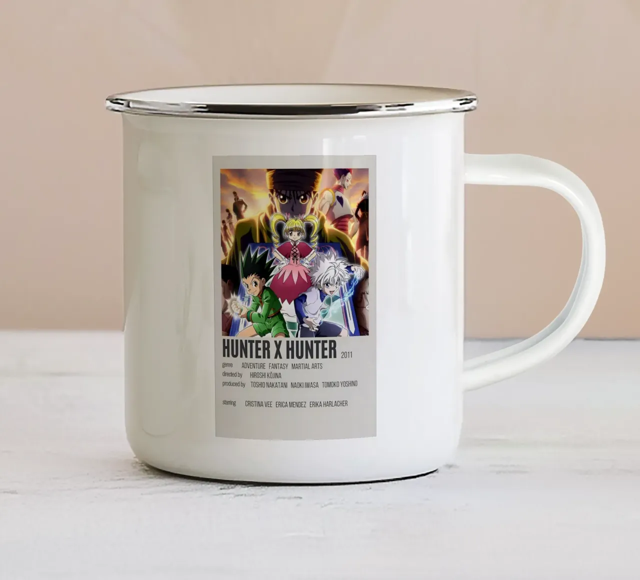 HUNTER X HUNTER 2011 tazza in smalto da Totoya
