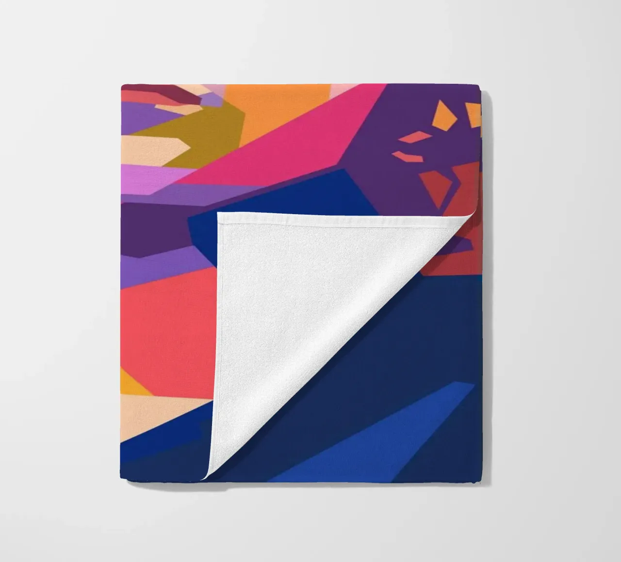 Tom Chaplin pop art portrait beach towel by Hantamrata