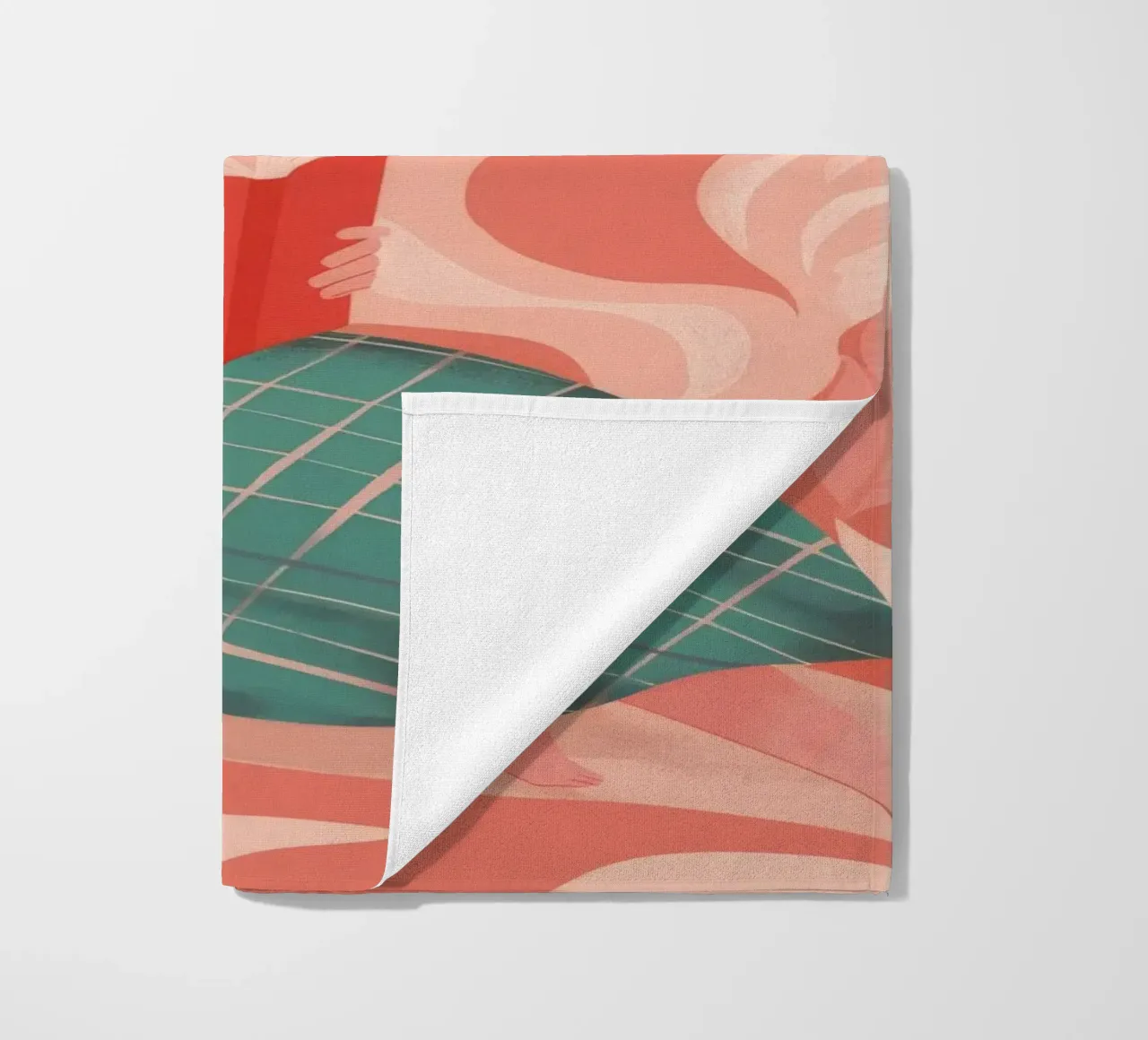 Literary Escape beach towel by Twilight Muse