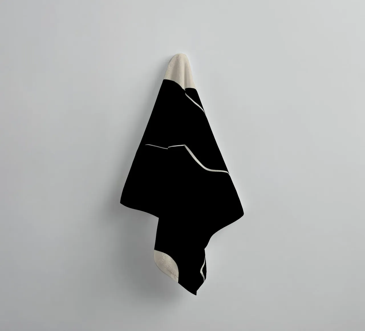 Silhouette asciugamano da bagno da Graphite