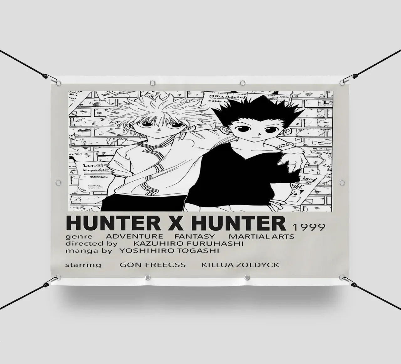 HUNTER X HUNTER 1999 telo in pvc da Totoya