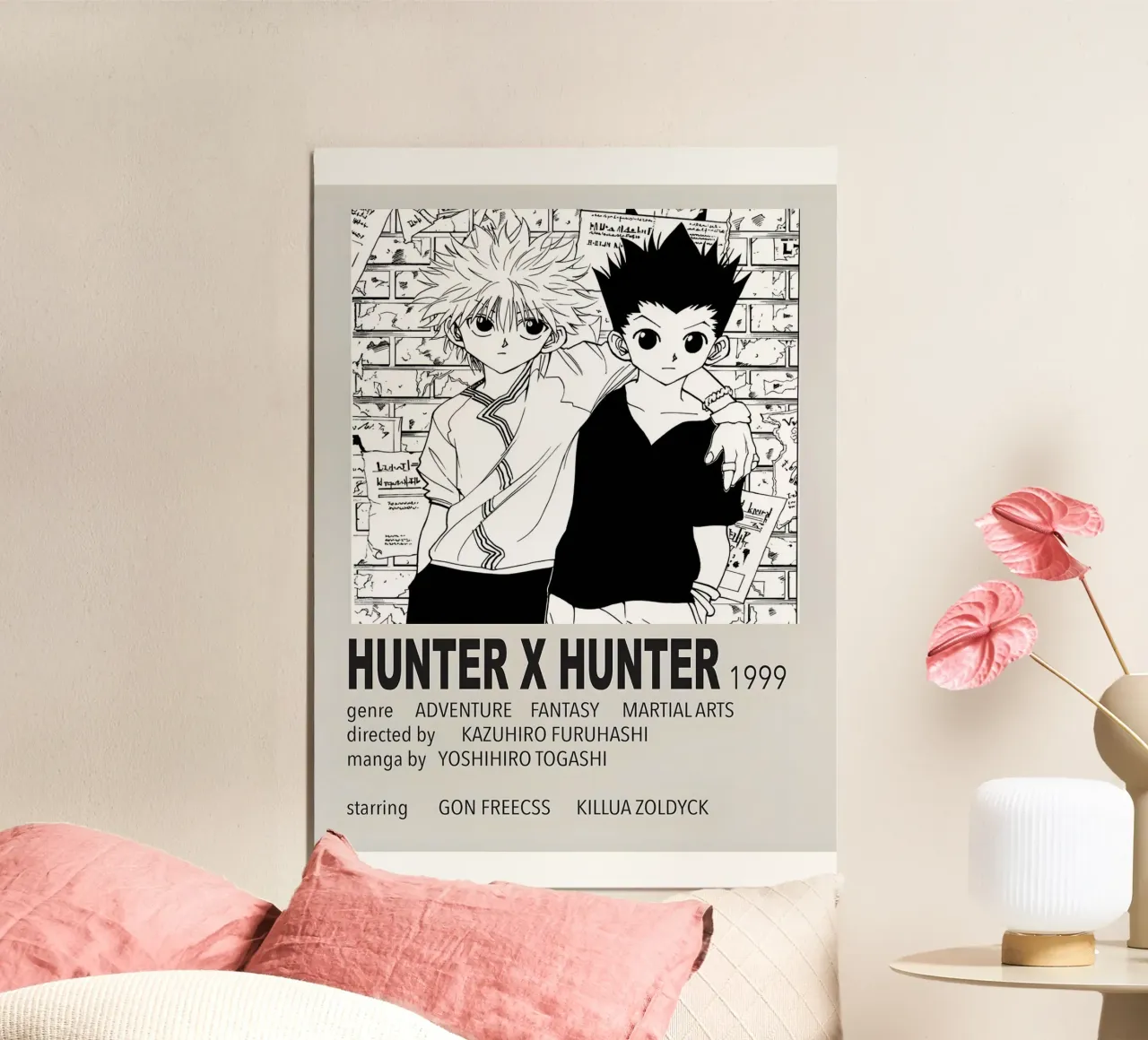 HUNTER X HUNTER 1999 poster da Totoya