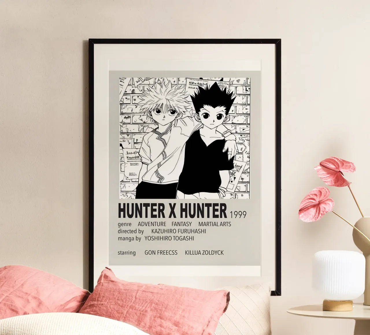 HUNTER X HUNTER 1999 poster da Totoya