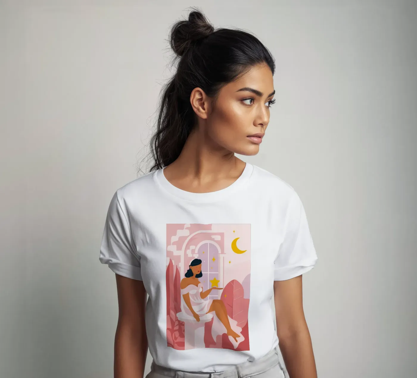Celestial Reflection t-shirt by Twilight Muse