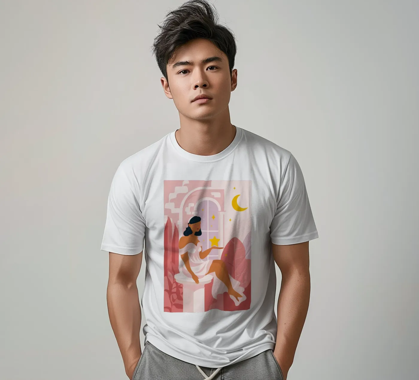 Celestial Reflection t-shirt by Twilight Muse