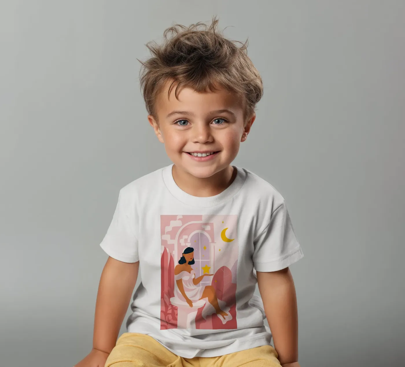 Celestial Reflection kinder t-shirt van Twilight Muse