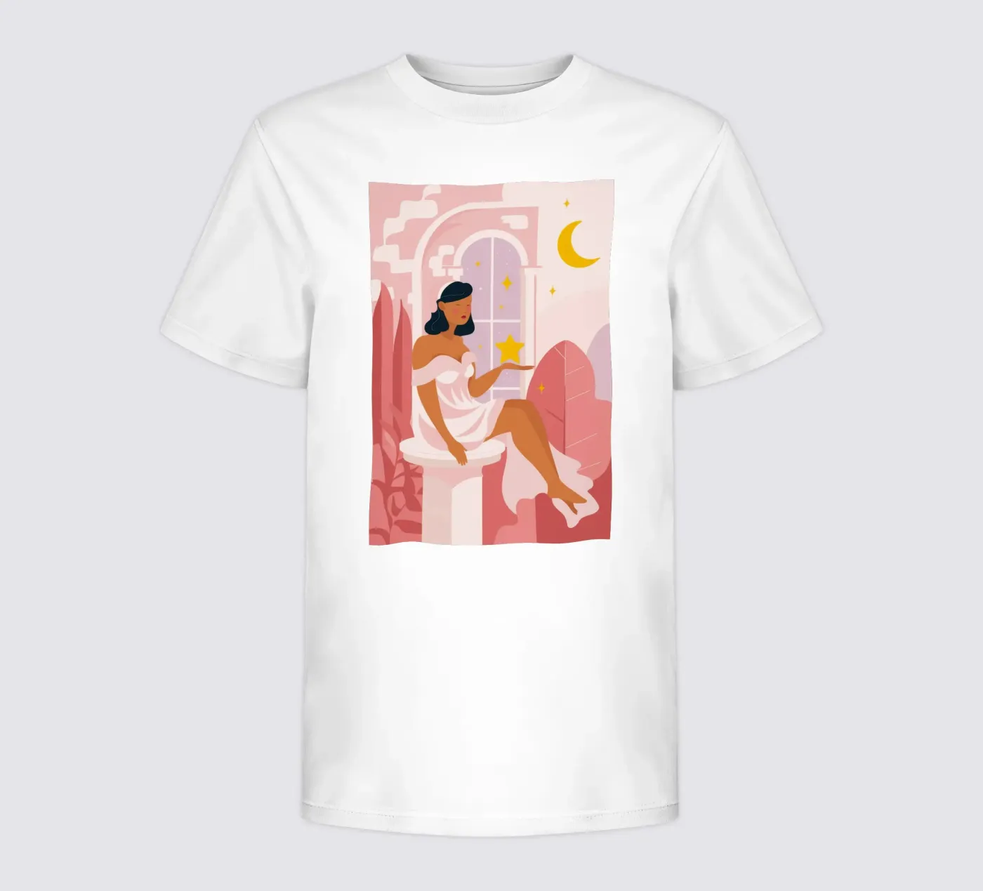 Celestial Reflection kinder t-shirt van Twilight Muse