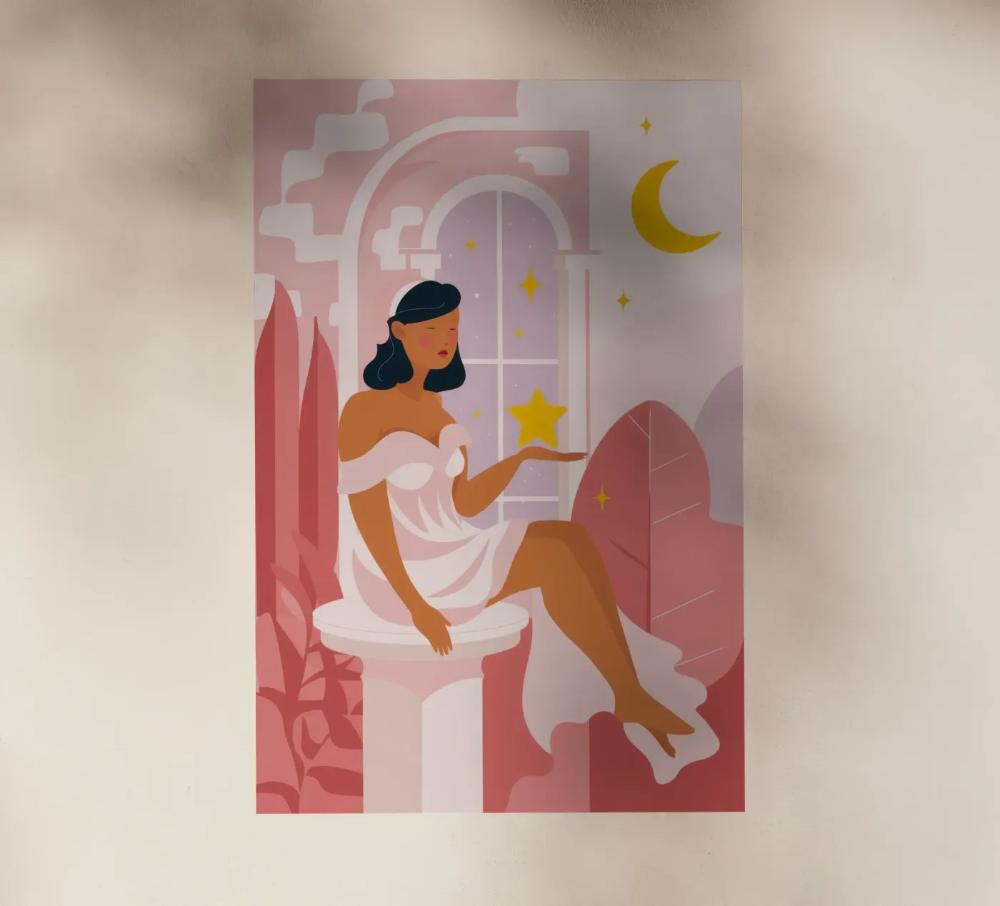 Celestial Reflection backlit folie van Twilight Muse