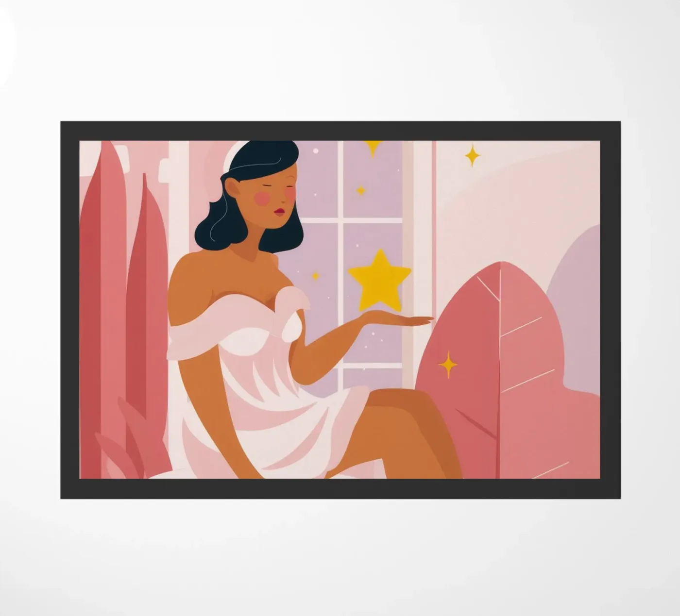 Celestial Reflection doormat by Twilight Muse