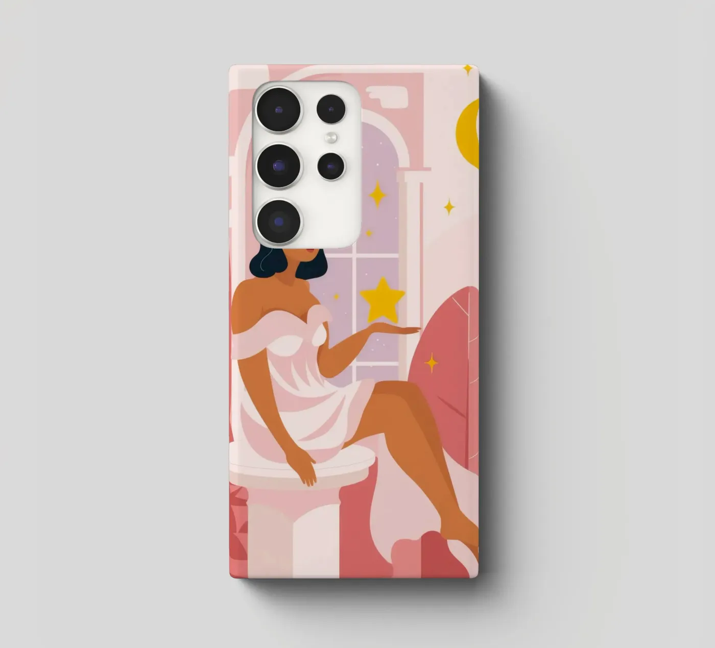 Riflesso celeste cover samsung da Twilight Muse