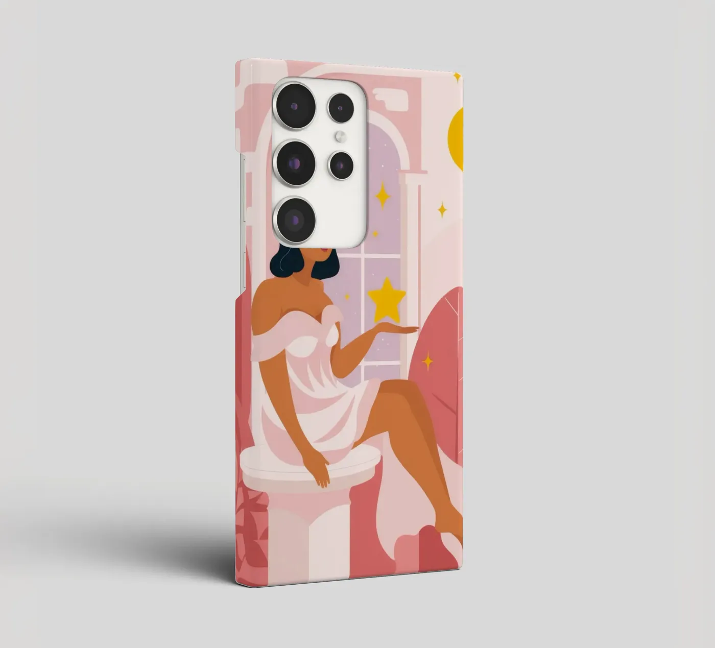 Riflesso celeste cover samsung da Twilight Muse