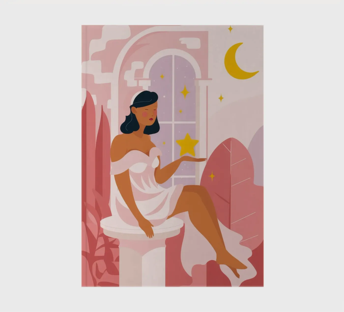 Celestial Reflection notebook by Twilight Muse