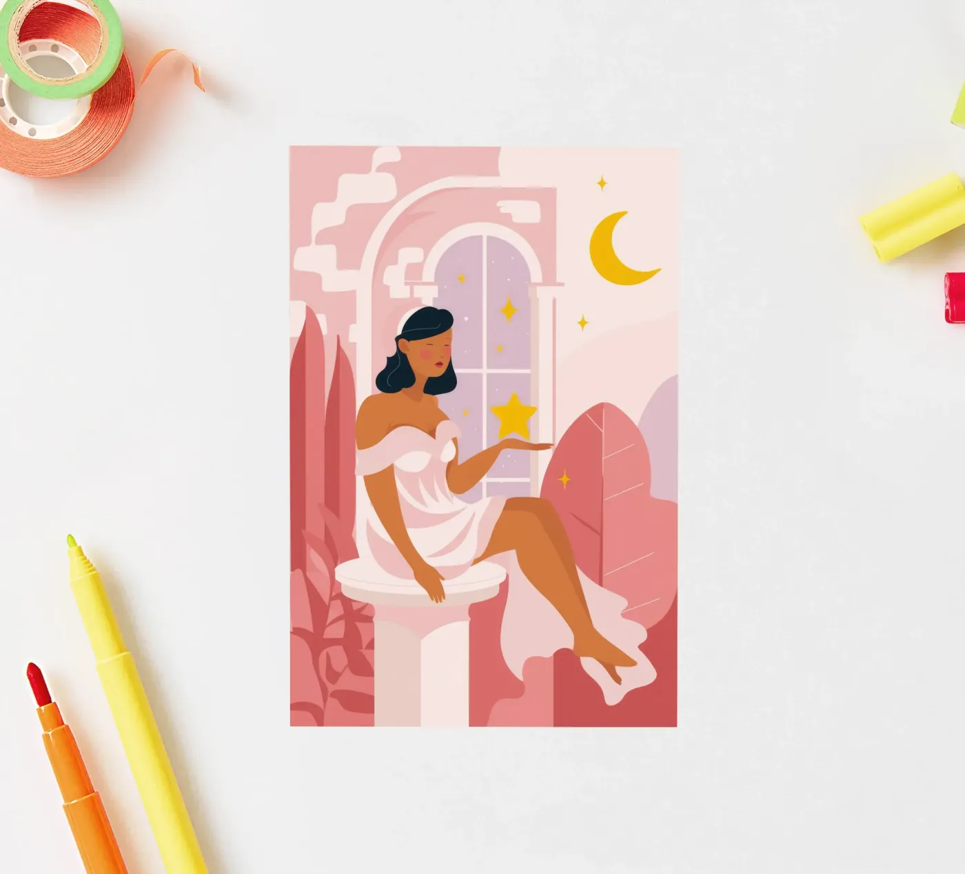 Celestial Reflection sticker by Twilight Muse