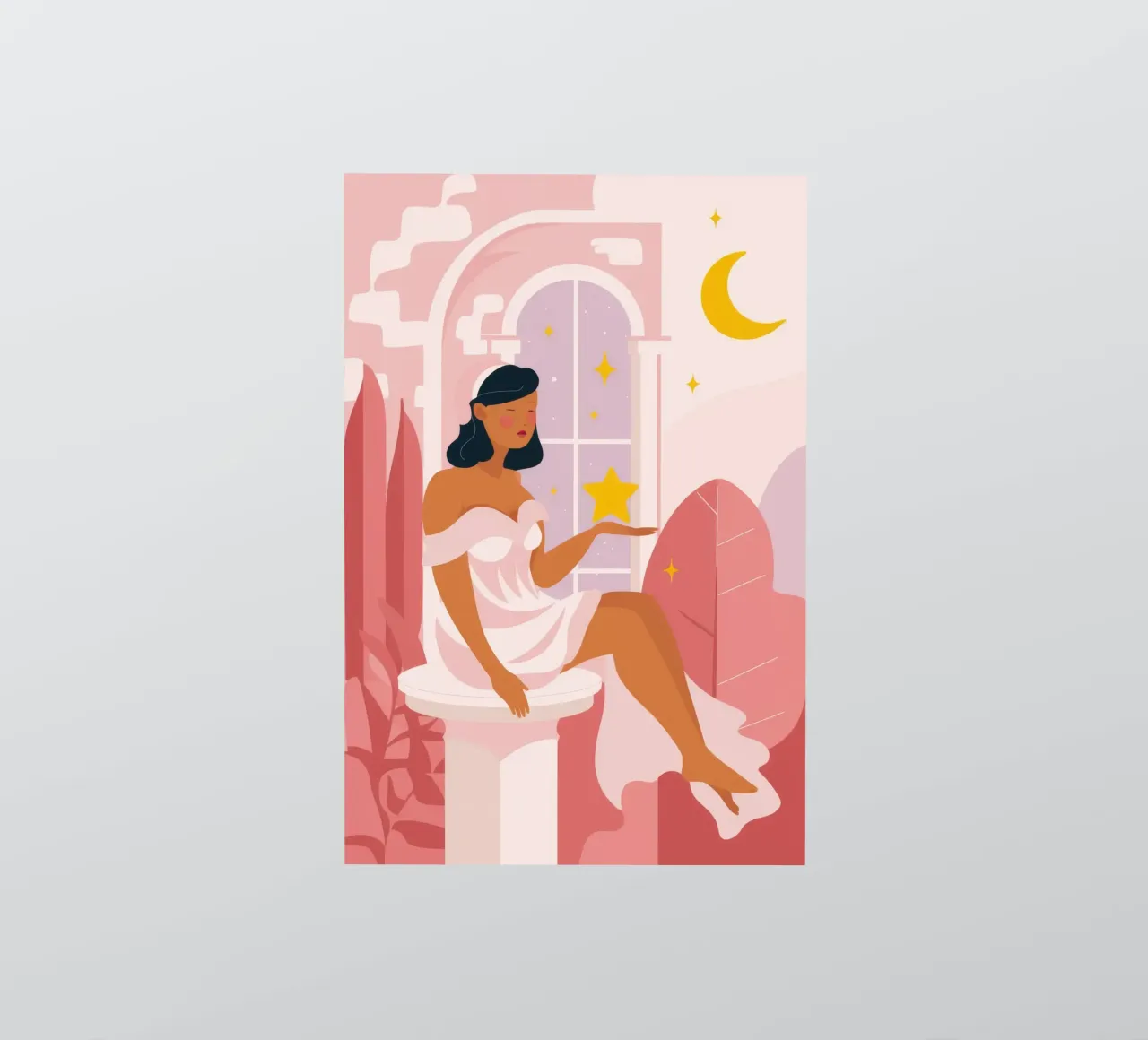 Celestial Reflection sticker by Twilight Muse