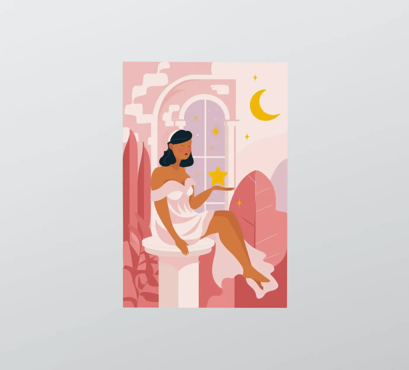 Celestial Reflection sticker by Twilight Muse