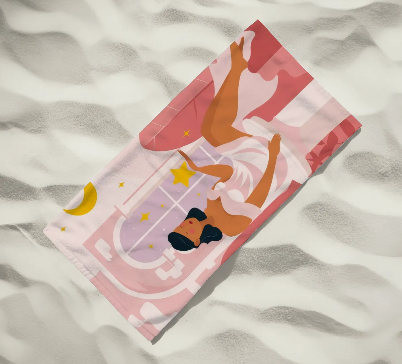 Celestial Reflection strandhanddoek van Twilight Muse