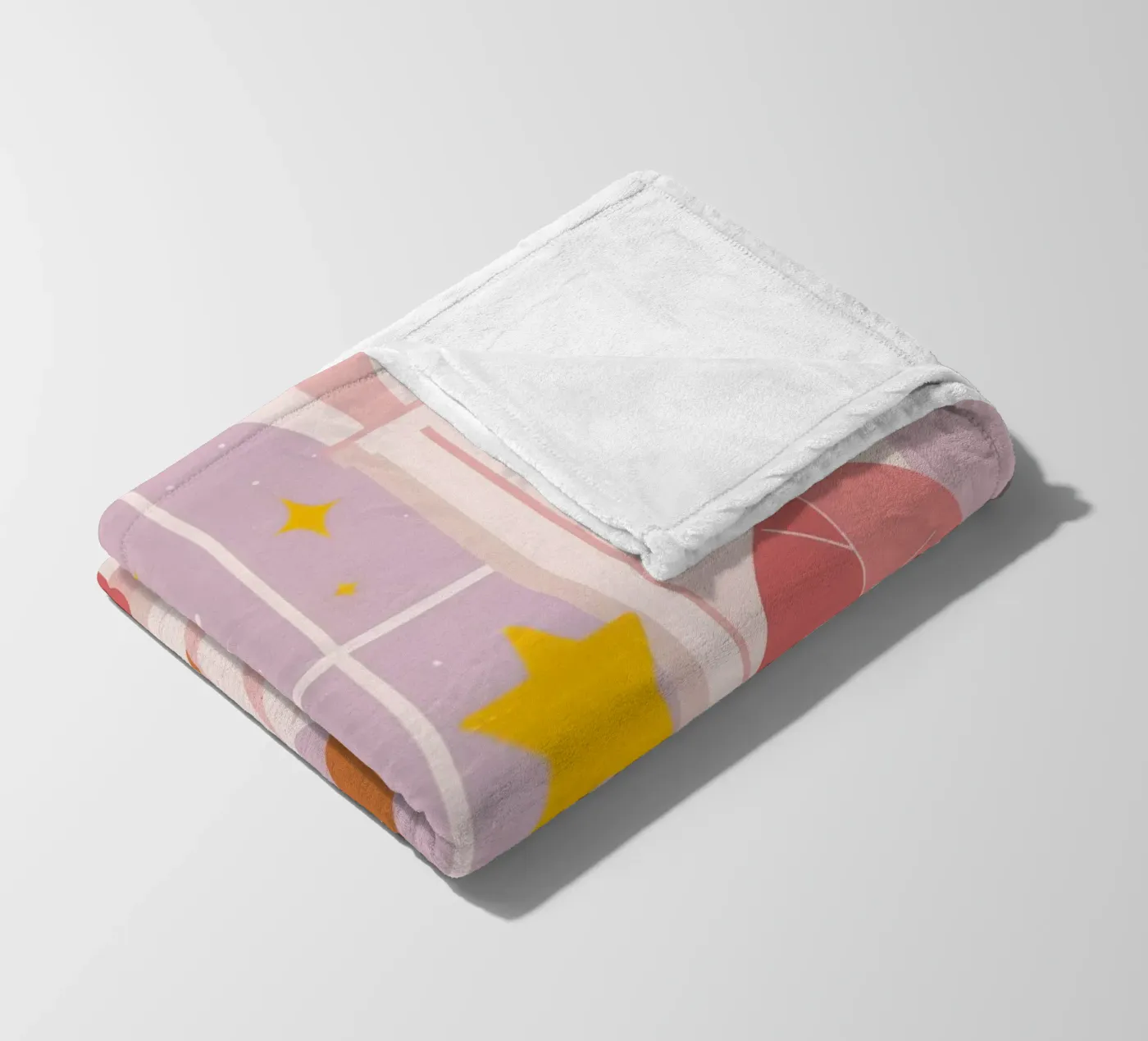 Celestial Reflection fleece blanket by Twilight Muse