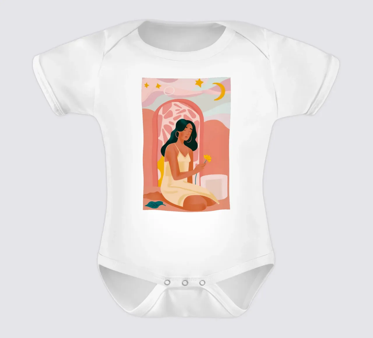 Momento d'oro body neonato maniche corte da Twilight Muse