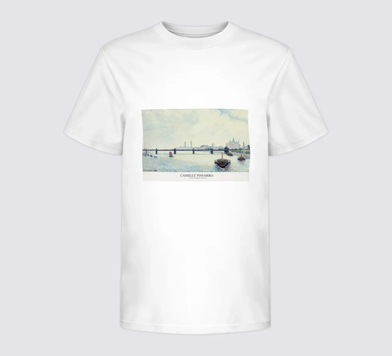 Pissarro - Charing Cross Bridge t-shirt enfant de Vintage by JUNIQE