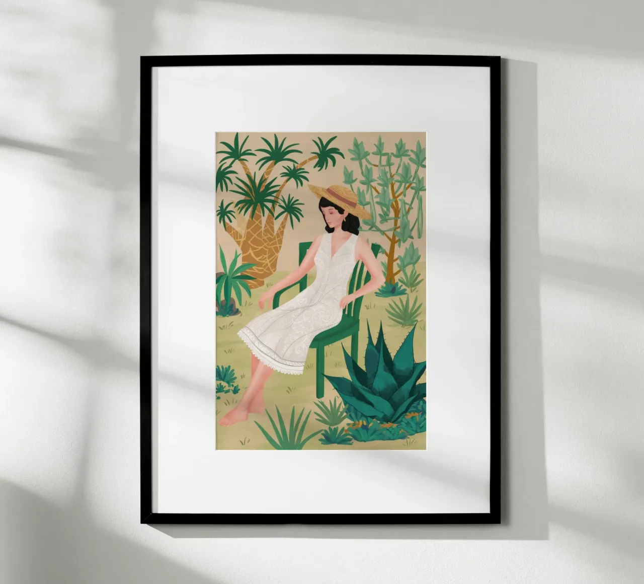 Serenità tropicale carta hahnemühle da Twilight Muse