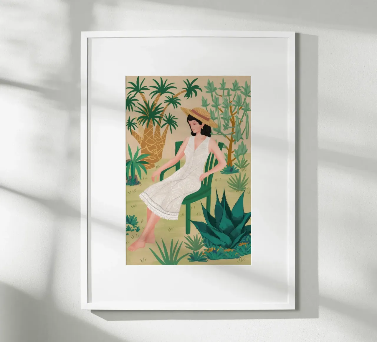 Serenità tropicale carta hahnemühle da Twilight Muse
