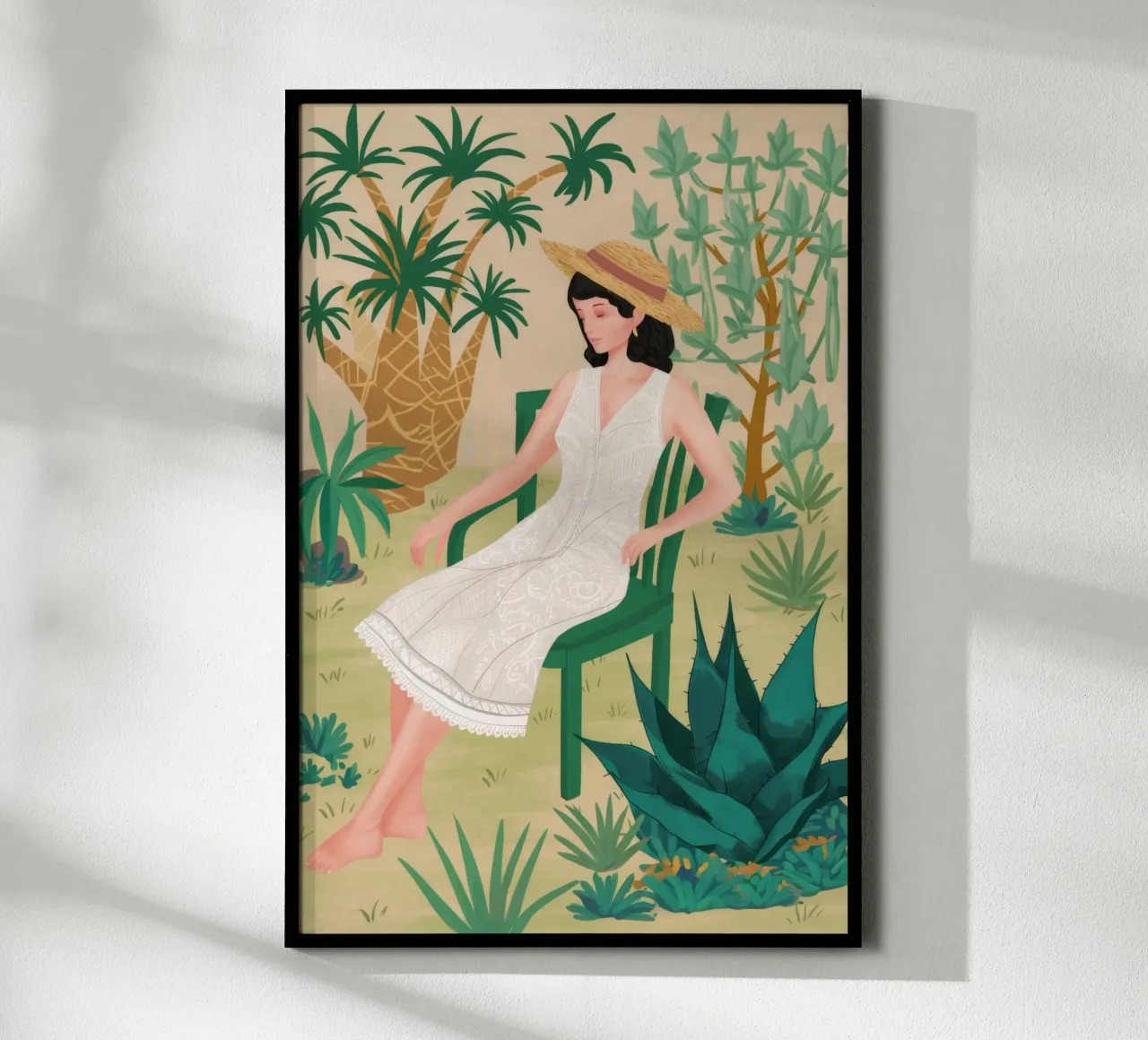 Serenità tropicale carta hahnemühle da Twilight Muse