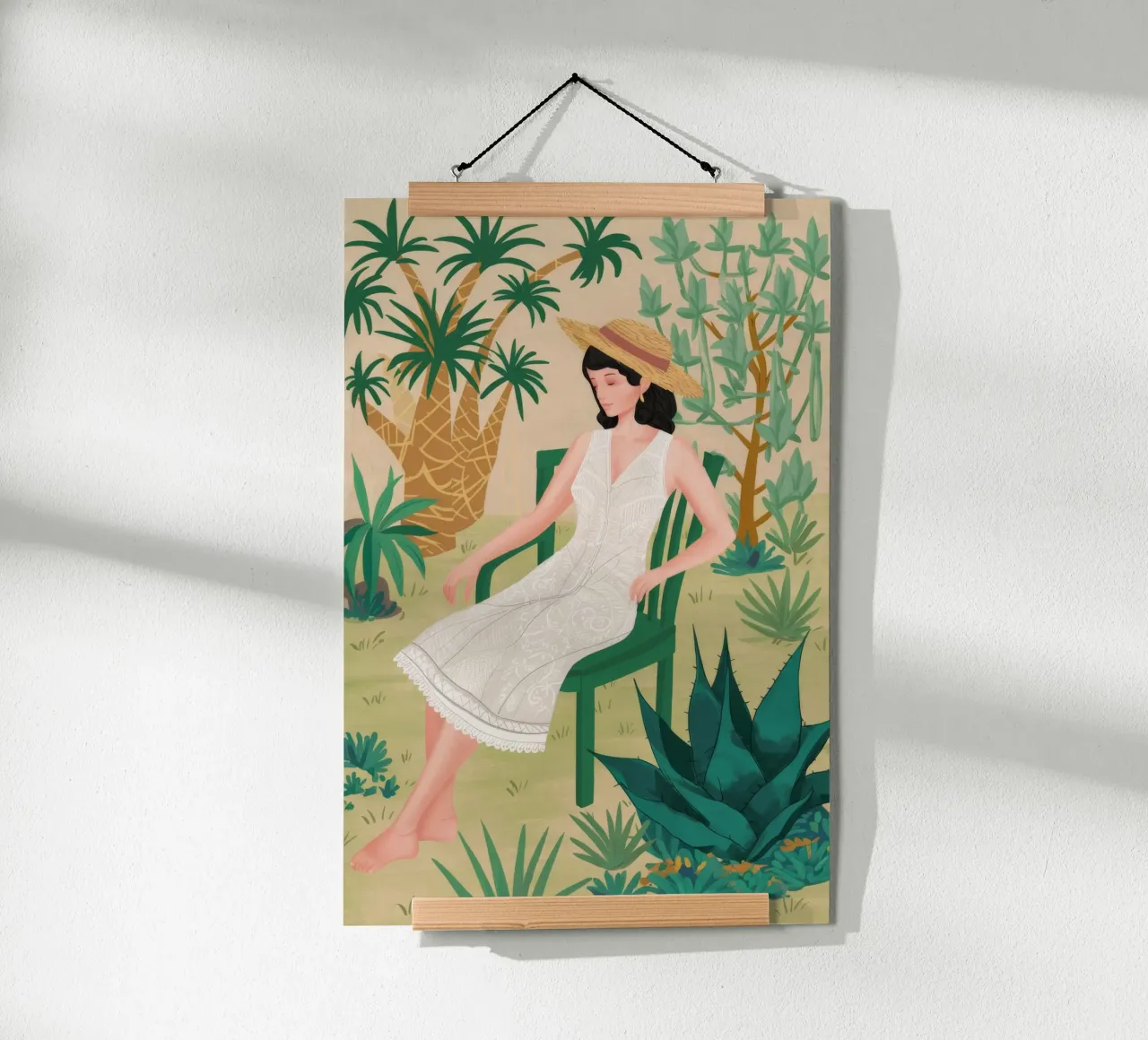 Serenità tropicale carta hahnemühle da Twilight Muse