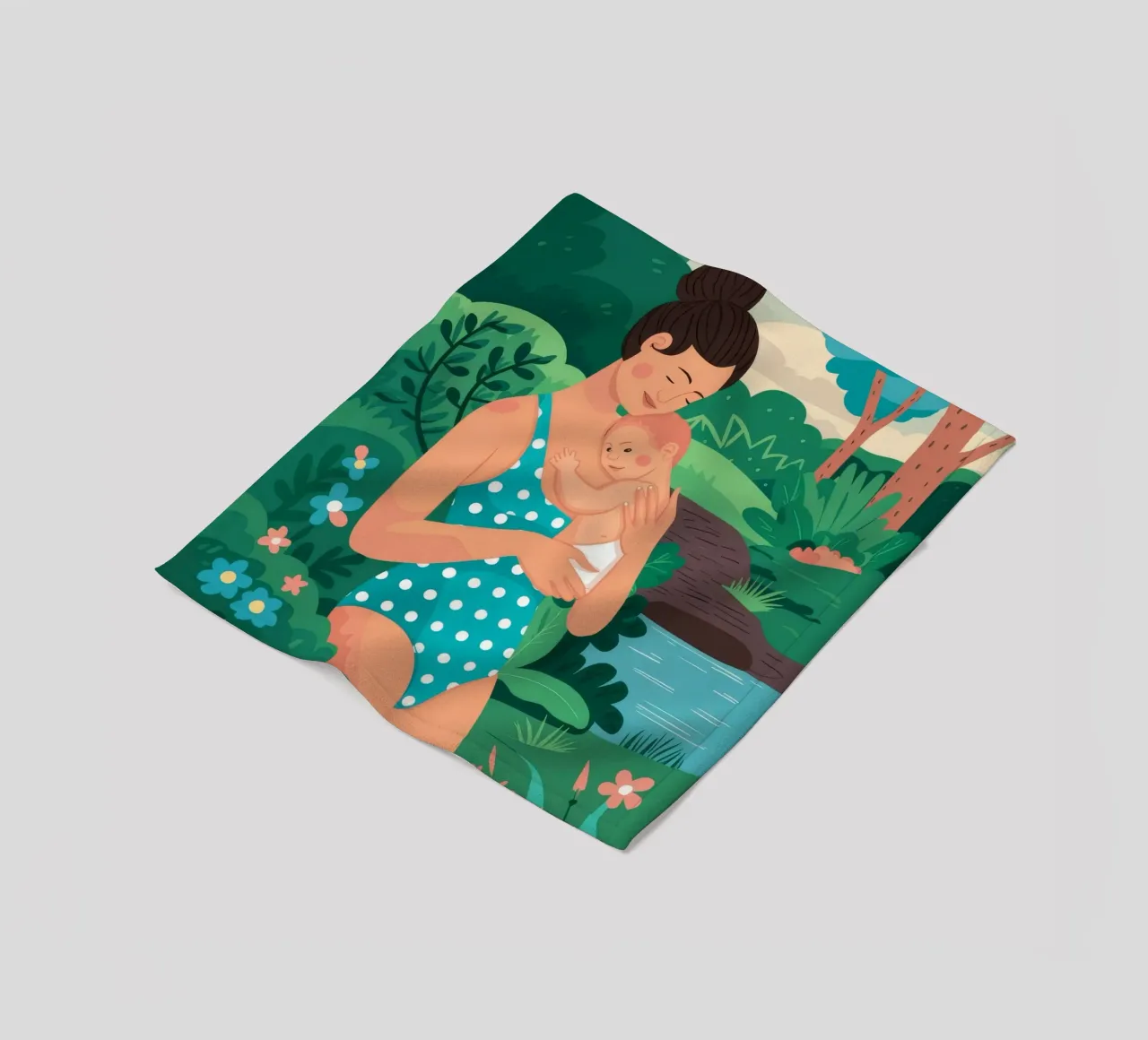 Legame materno coperta in pile da Twilight Muse