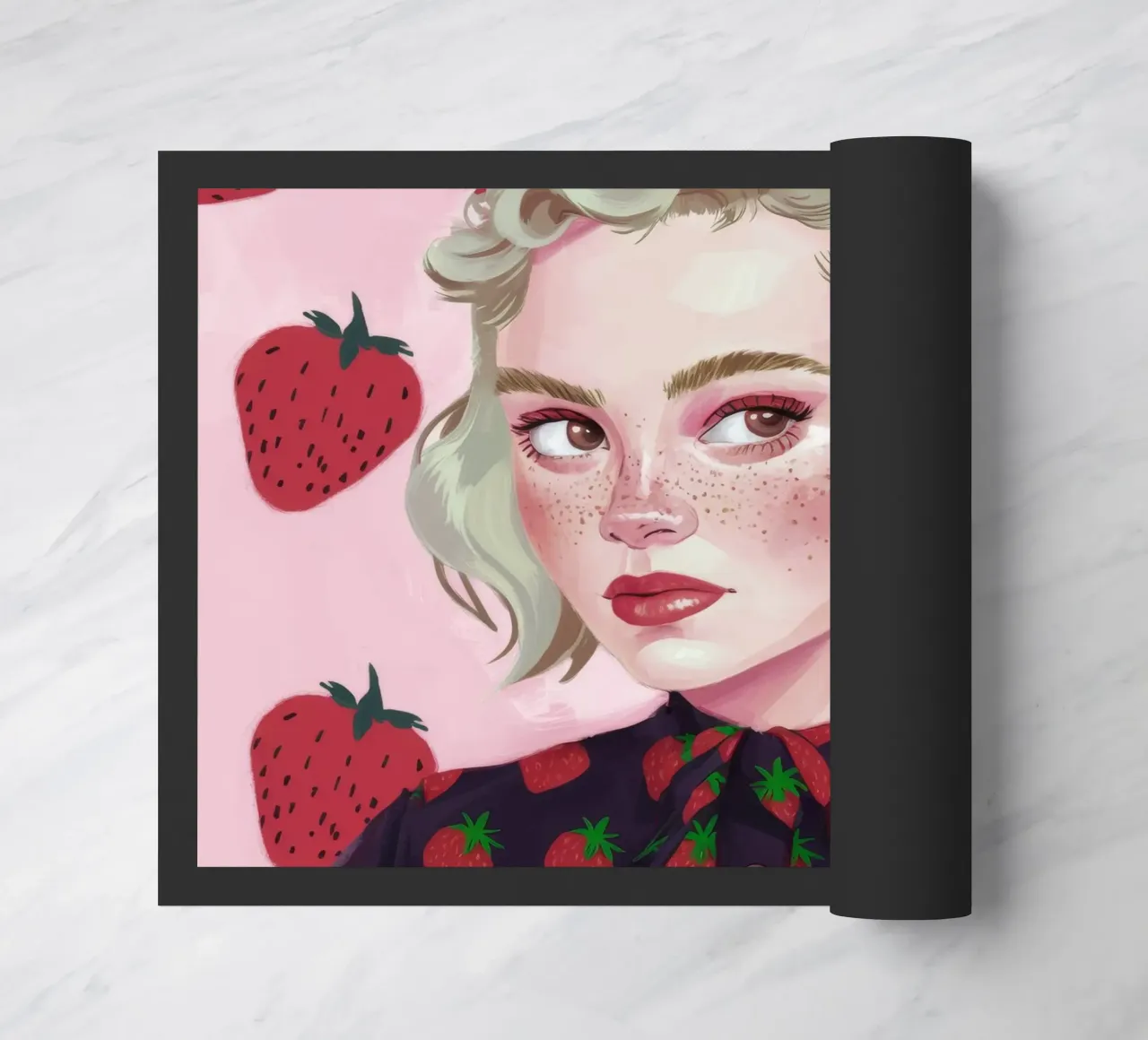 Paesaggio onirico alla fragola zerbino da Twilight Muse