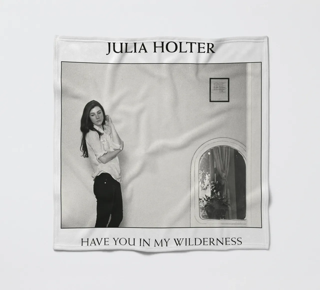 Have You in My Wilderness fleece blanket by hite Shop
