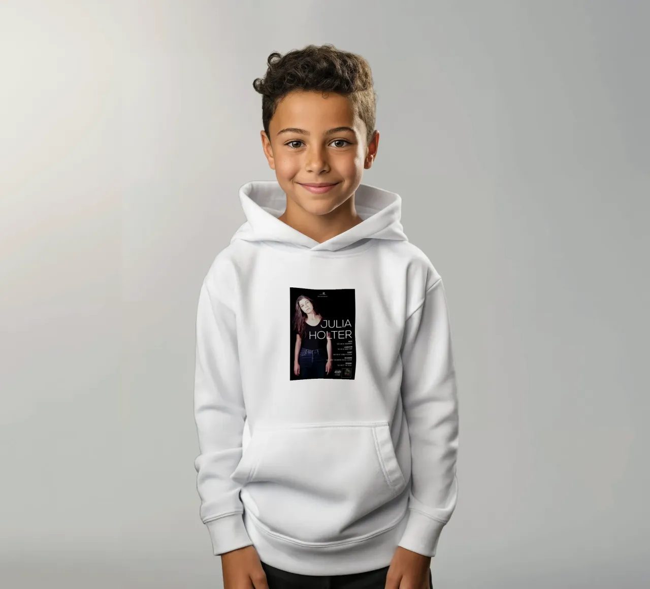 Julia Holter felpa bambino con cappuccio da hite Shop