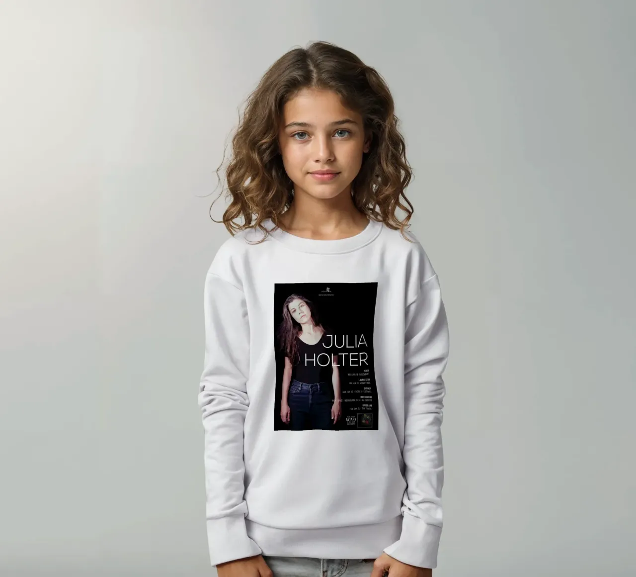 Julia Holter felpa bambino da hite Shop