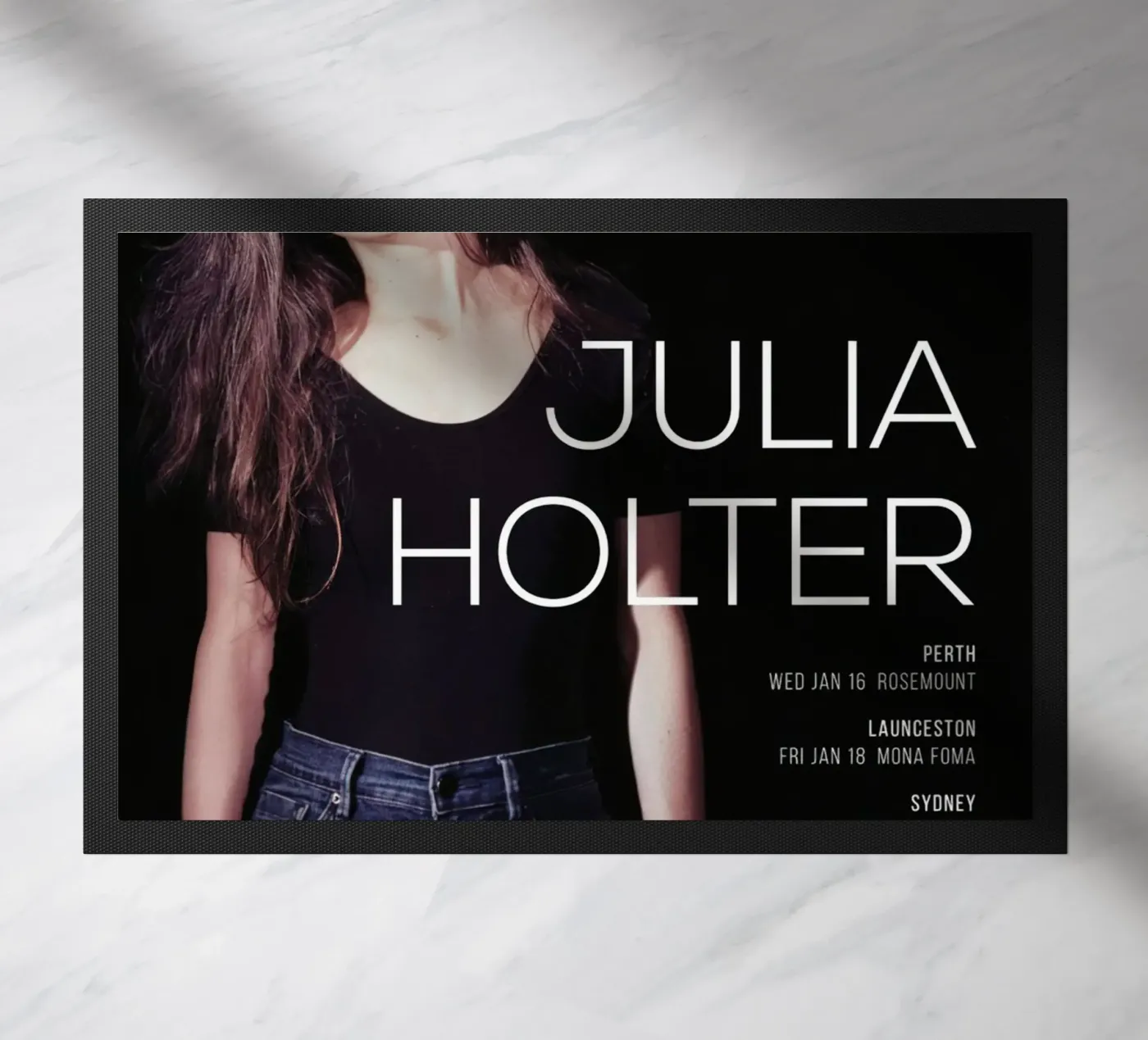 Julia Holter deurmat van hite Shop
