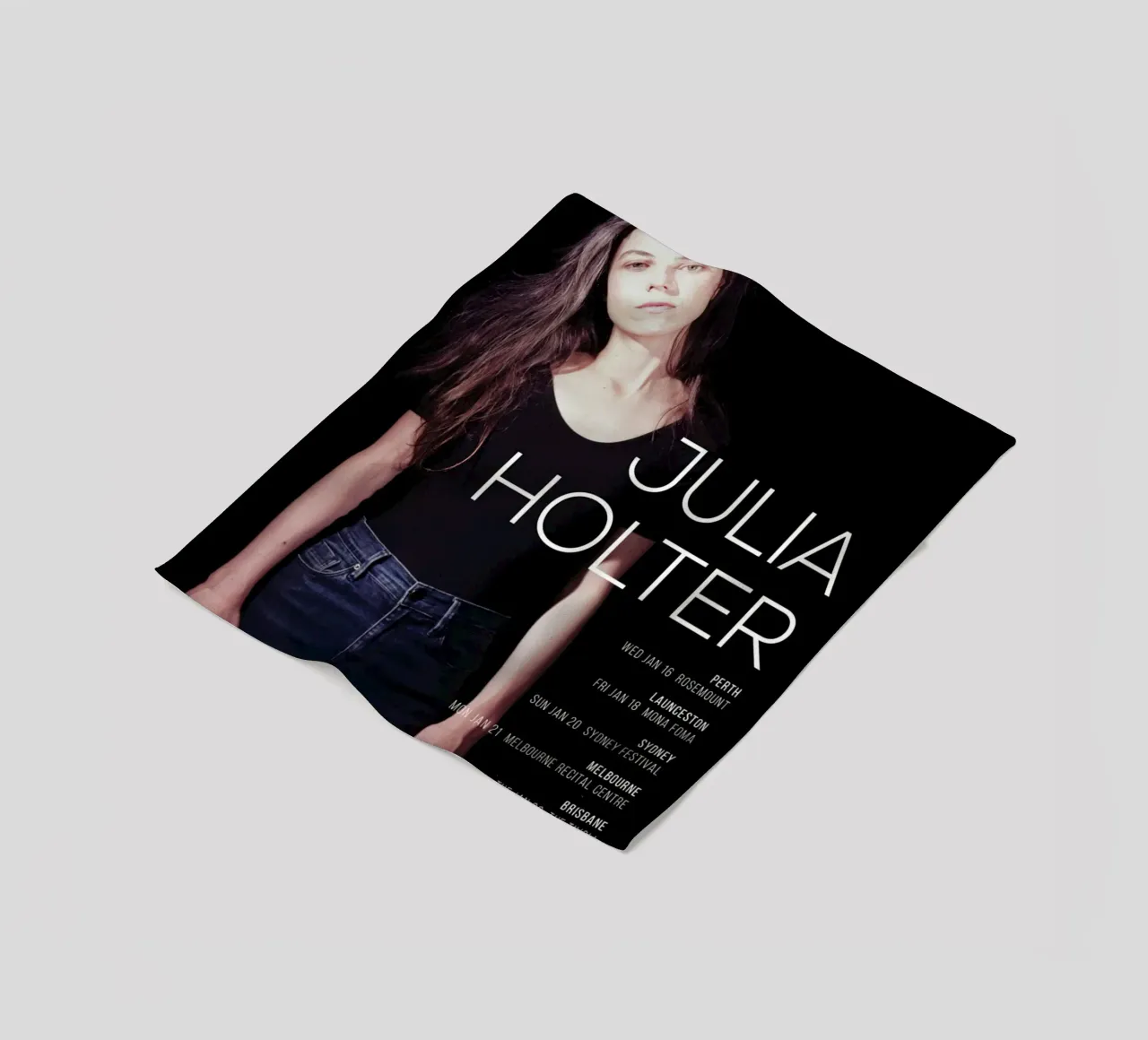 Julia Holter coperta in pile da hite Shop