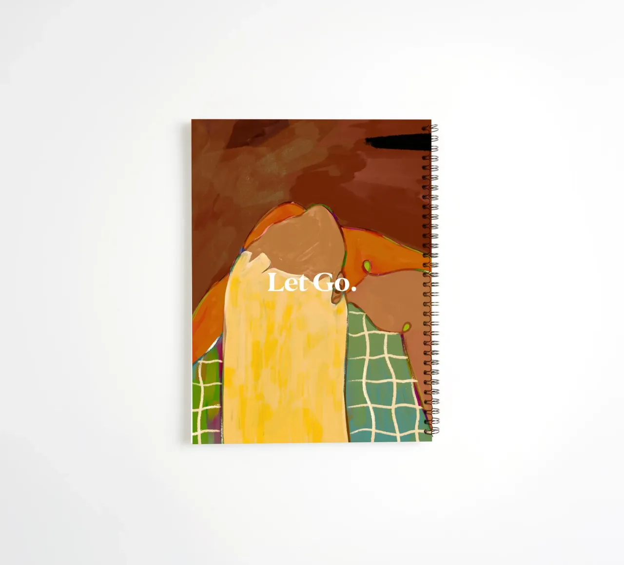Let Go. spiral notebook by 83oranges