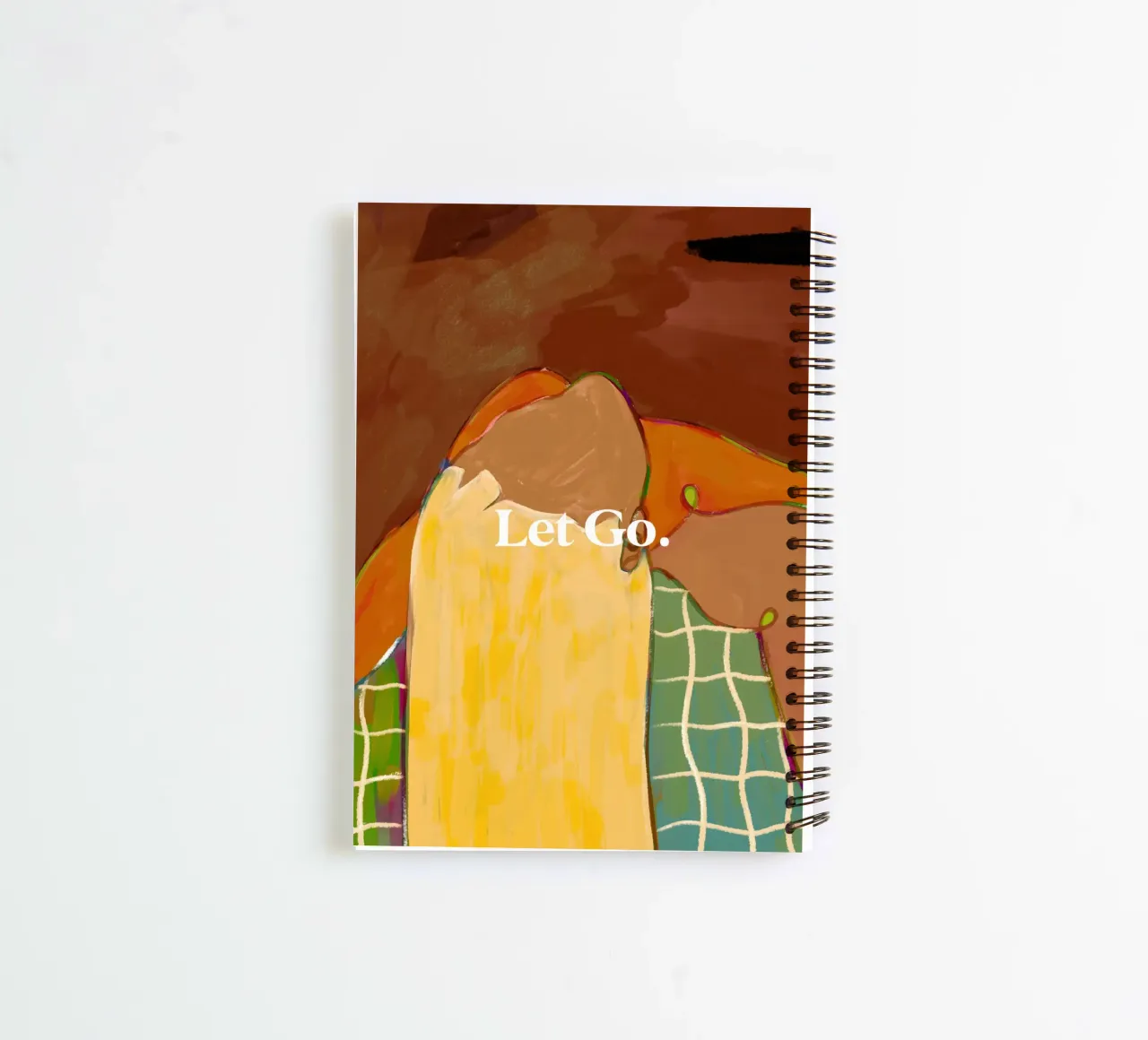 Let Go. spiral notebook by 83oranges