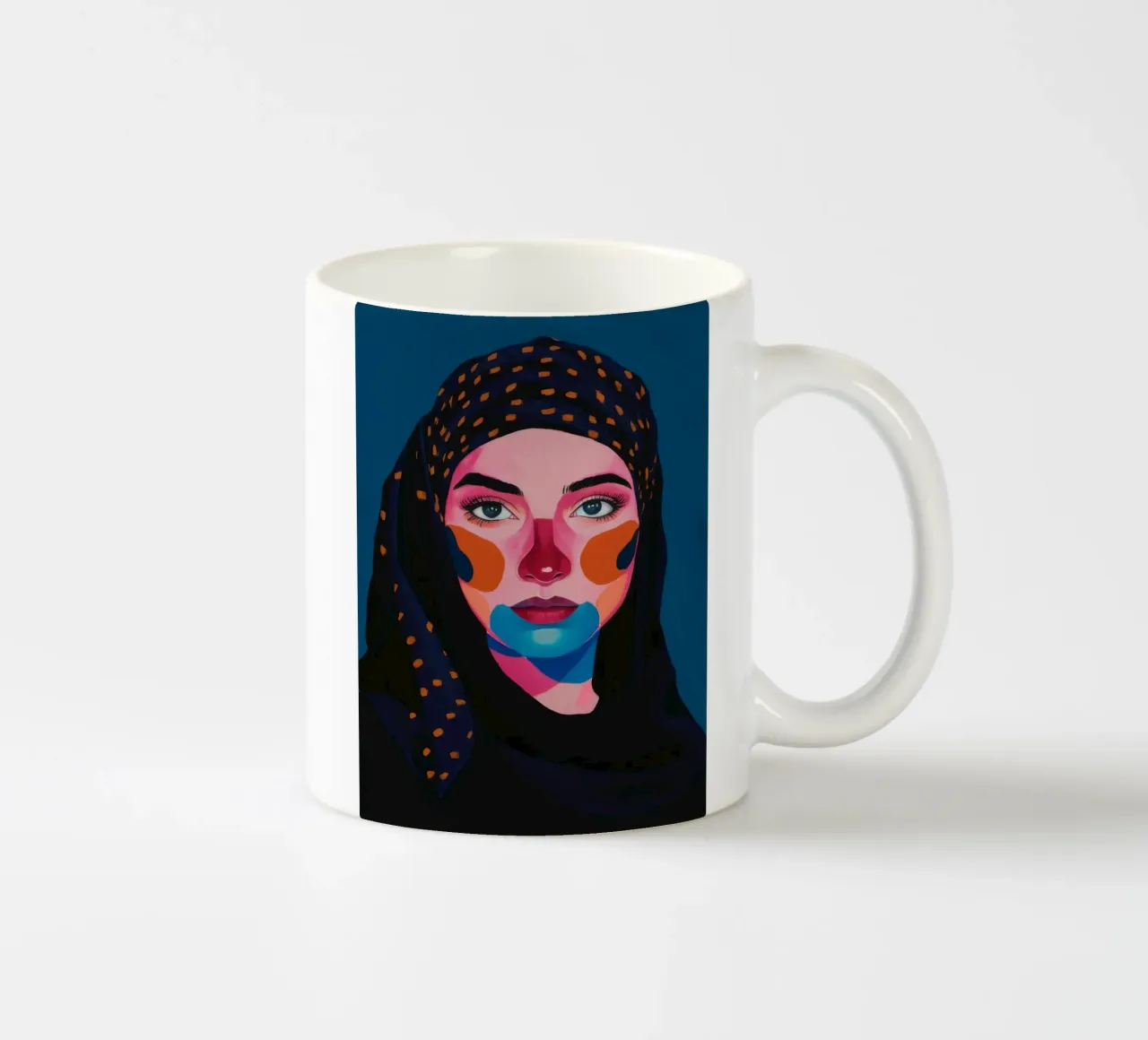 Eleganza a pois tazza in ceramica da Twilight Muse