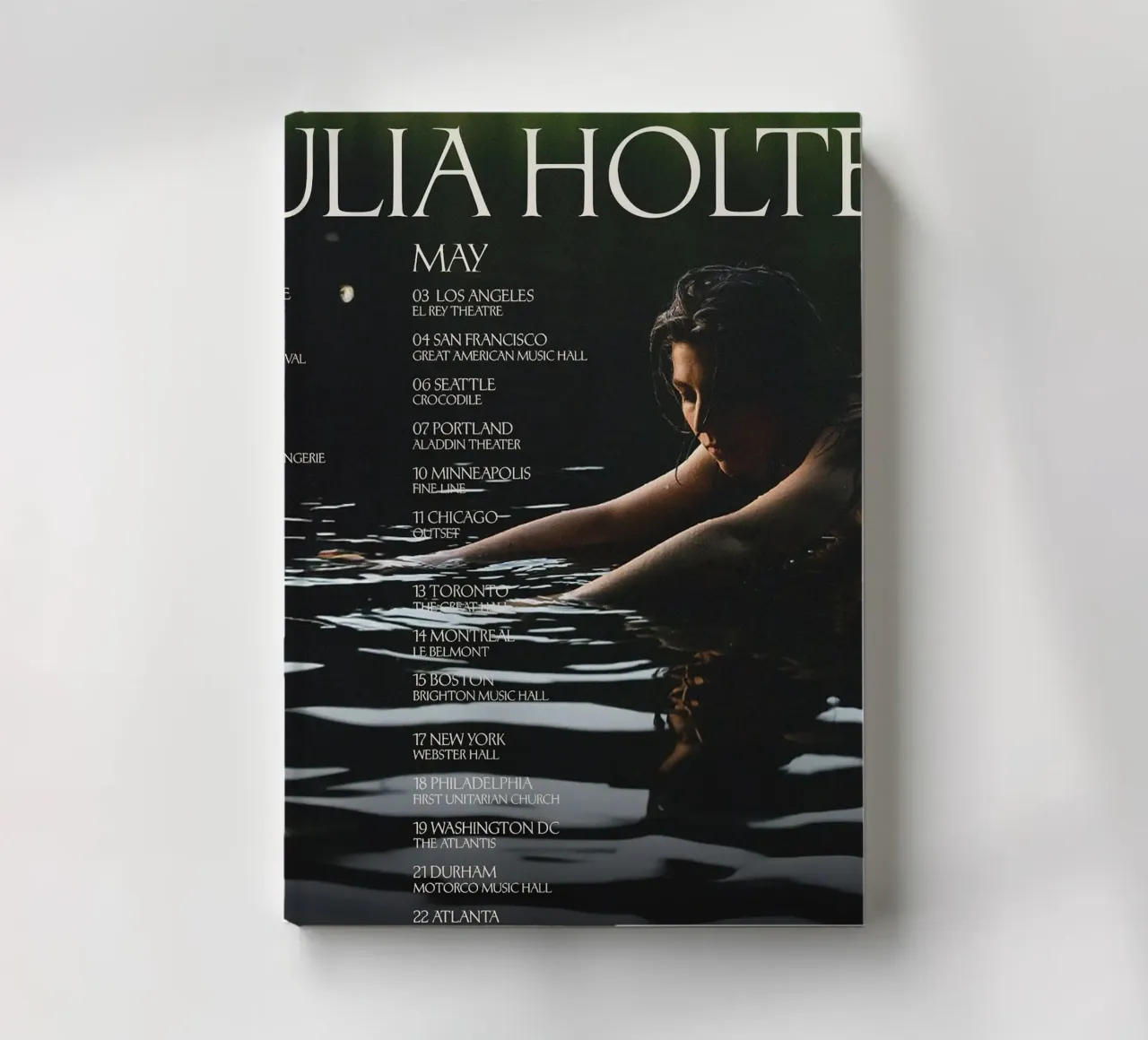 Julia Holter Tour notebook by hite Shop