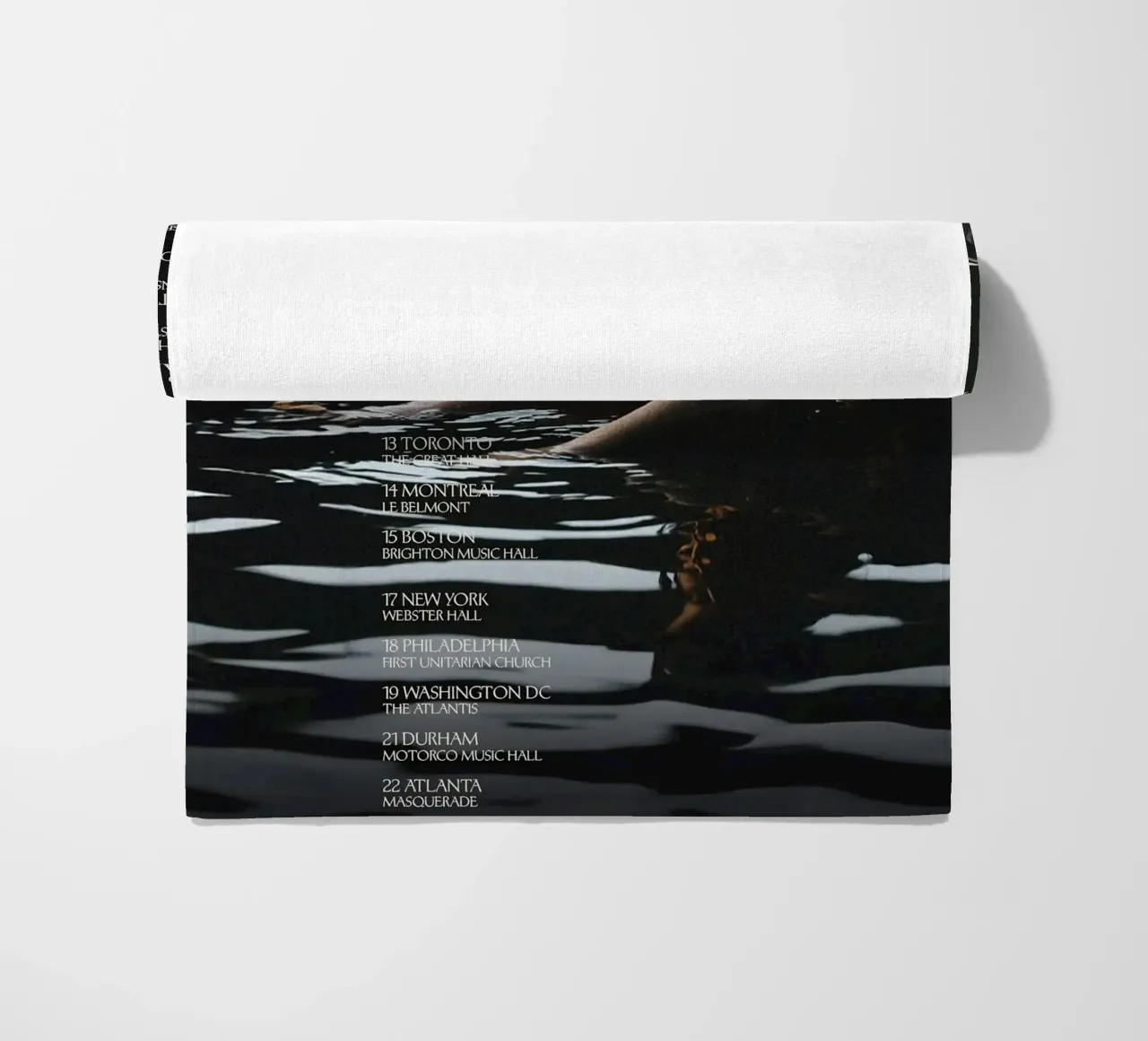 Tour di Julia Holter telo mare da hite Shop