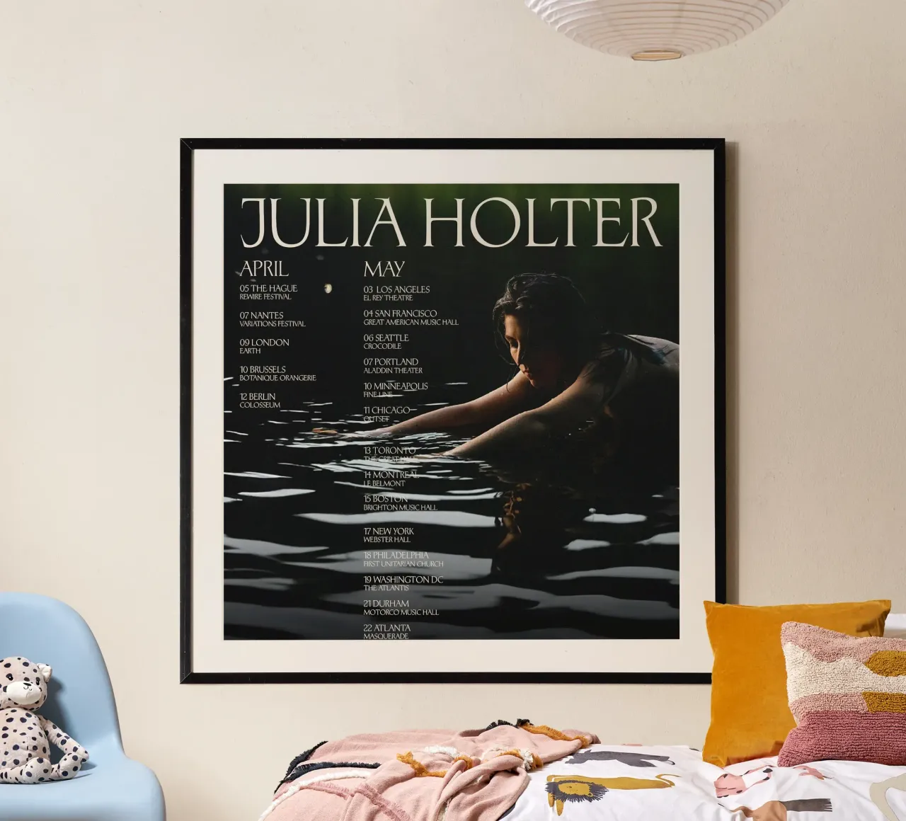 Tour di Julia Holter carta hahnemühle da hite Shop