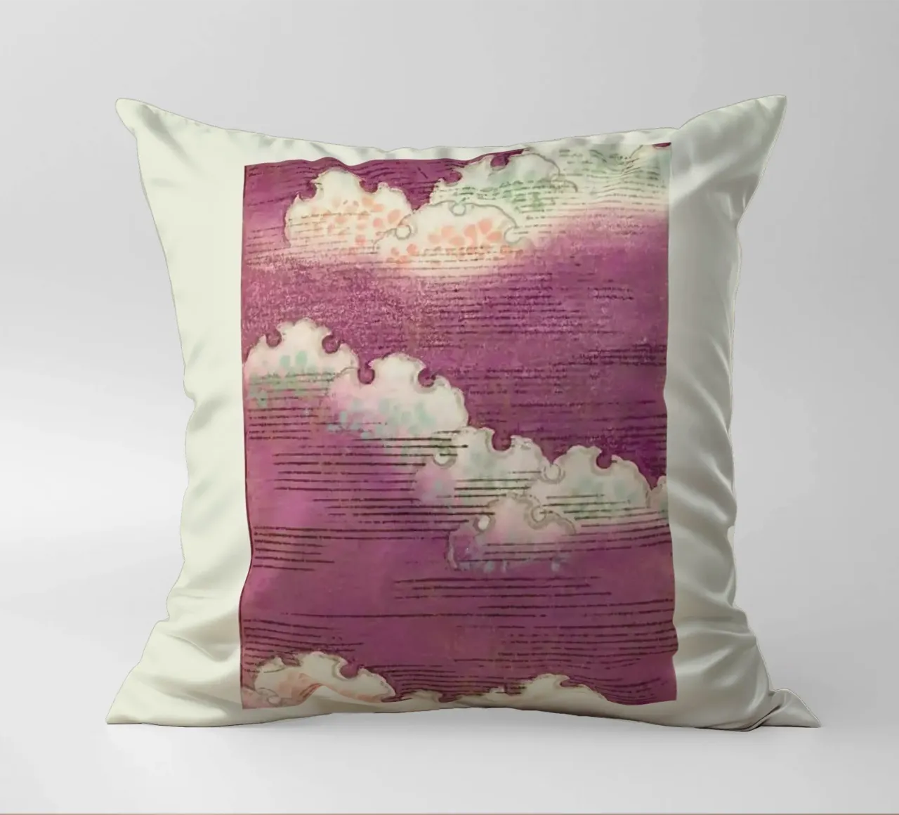 Shin-Bijutsukai - Stormy Sky cuscino da Vintage by JUNIQE