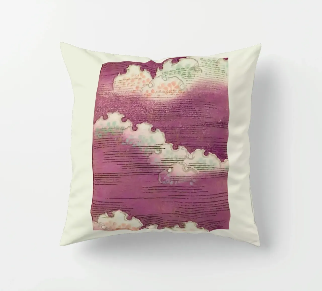 Shin-Bijutsukai - Stormy Sky cuscino da Vintage by JUNIQE