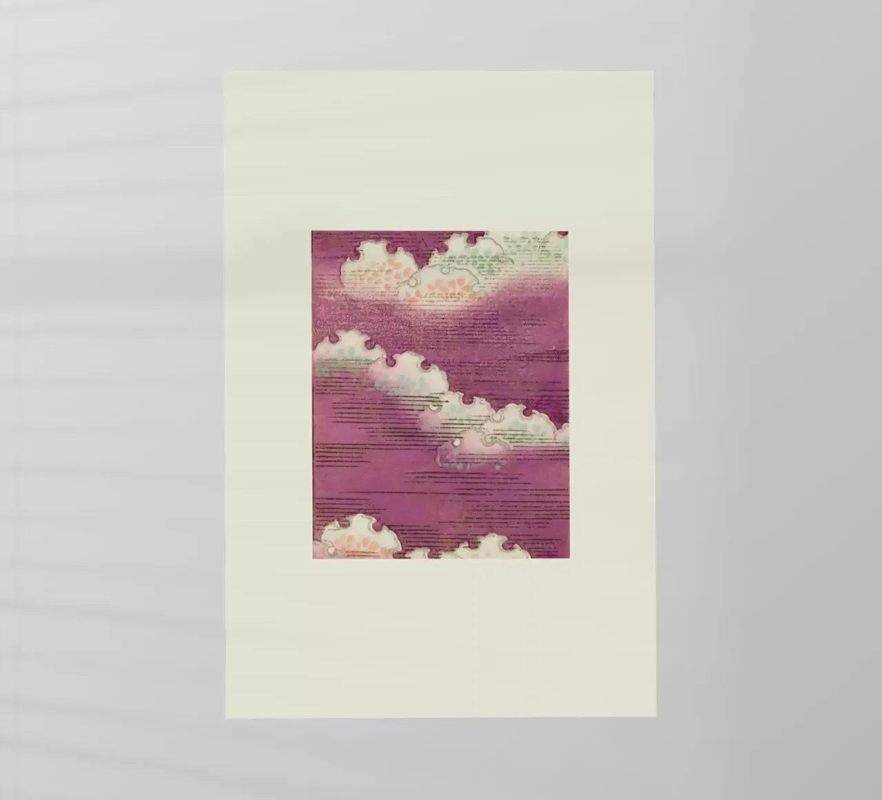 Shin-Bijutsukai - Stormy Sky pellicola backlit da Vintage by JUNIQE