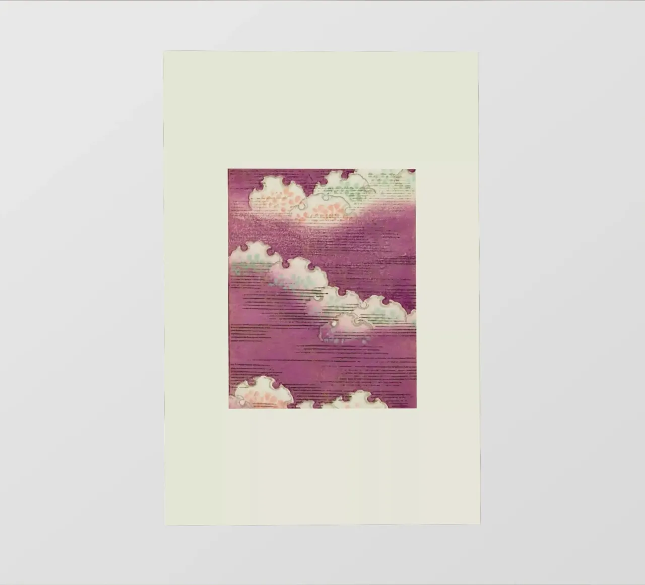 Shin-Bijutsukai - Stormy Sky pellicola backlit da Vintage by JUNIQE