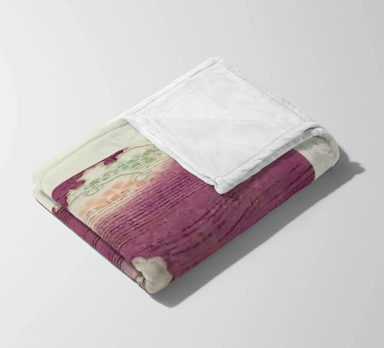 Shin-Bijutsukai - Stormy Sky fleece blanket by Vintage by JUNIQE