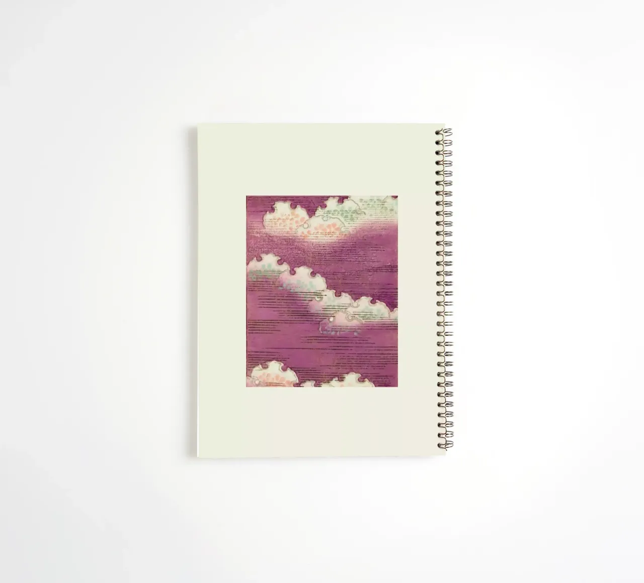 Shin-Bijutsukai - Stormy Sky spiral notebook by Vintage by JUNIQE
