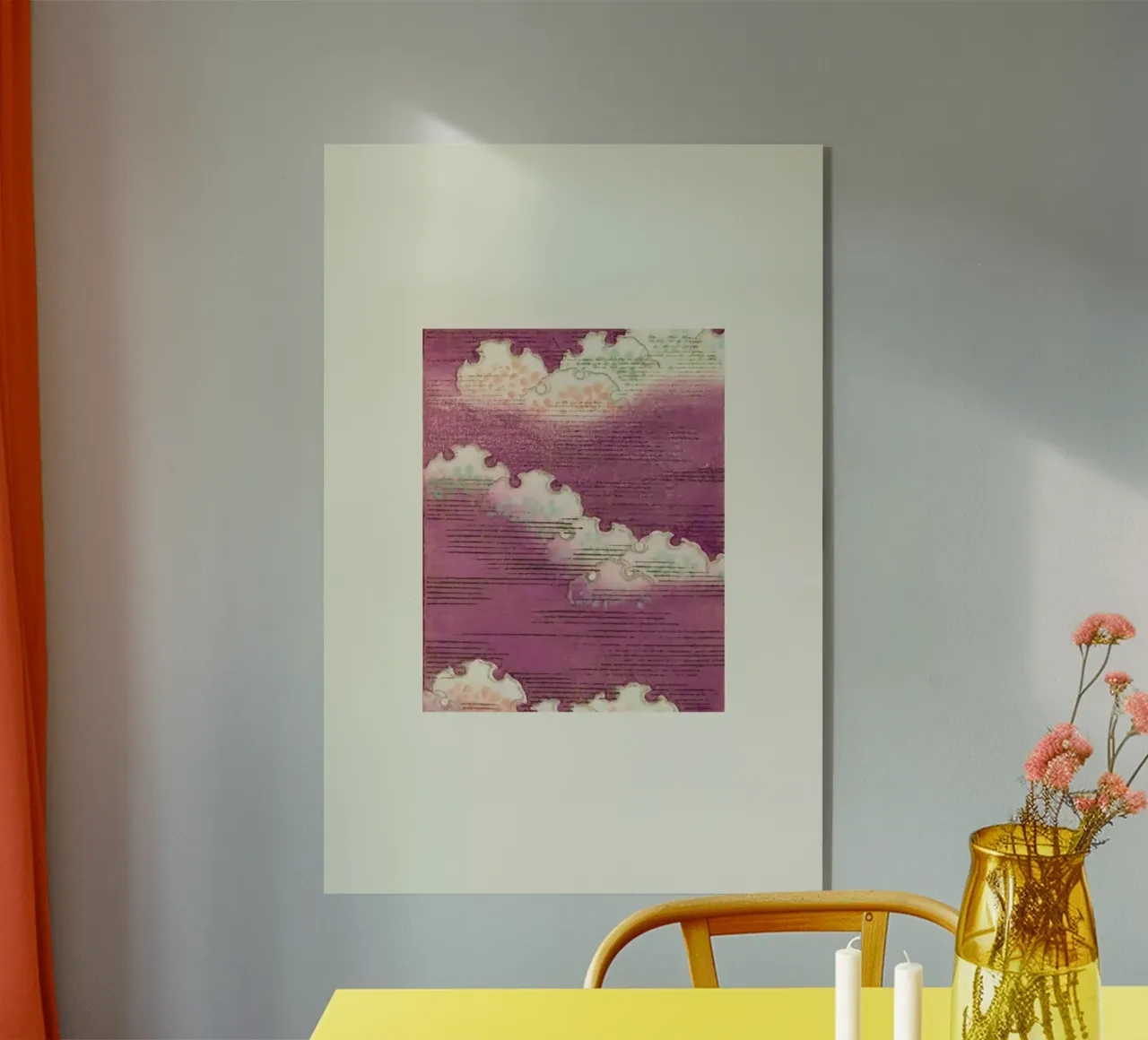 Shin-Bijutsukai - Stormy Sky acrylic glass by Vintage by JUNIQE