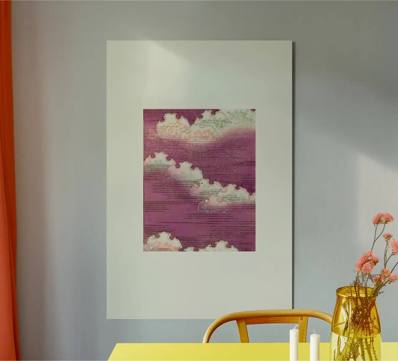 Shin-Bijutsukai - Stormy Sky alluminio dibond da Vintage by JUNIQE